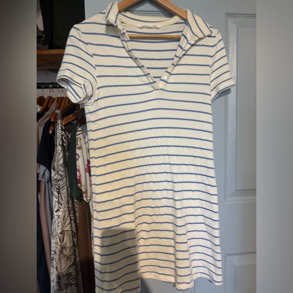 Mango Terrycloth Mini Dress